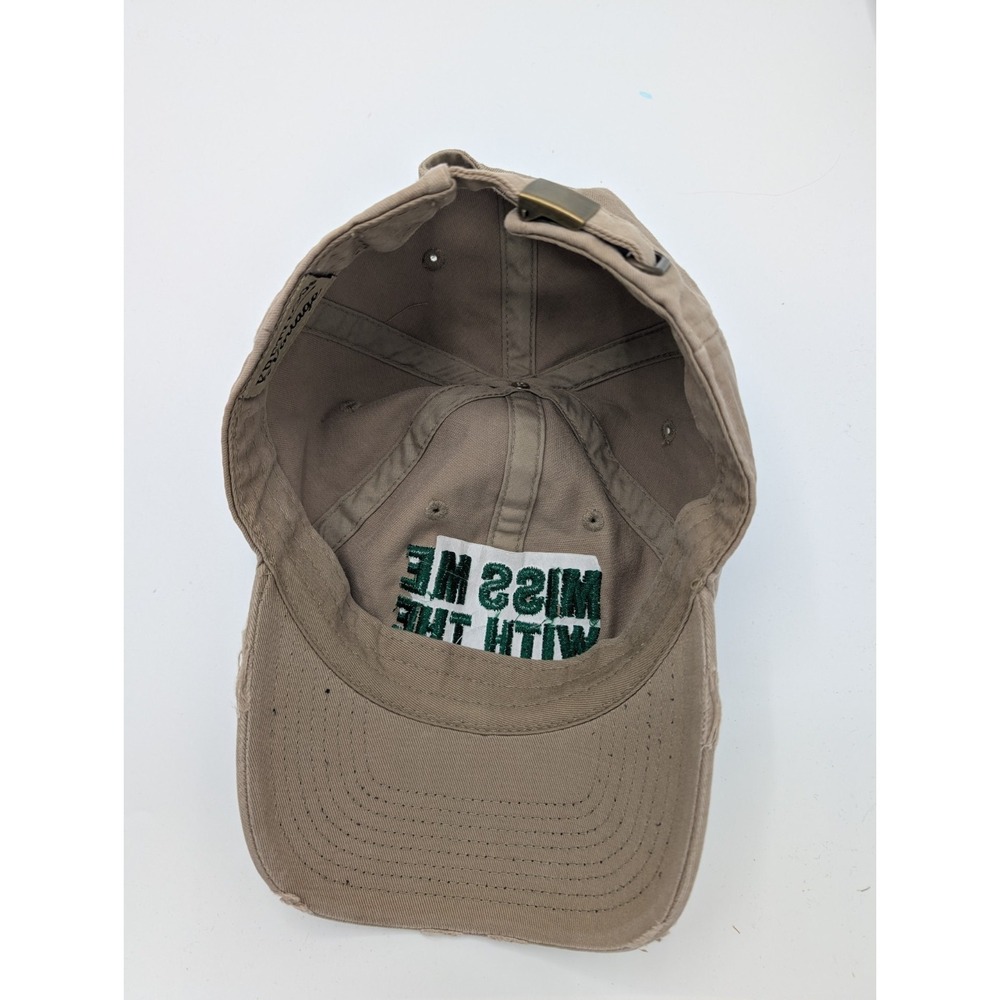 KBethos Miss Me With The Negativity Women's Cap Distressed Hat Adjustable Strap - Picture 5 of 6